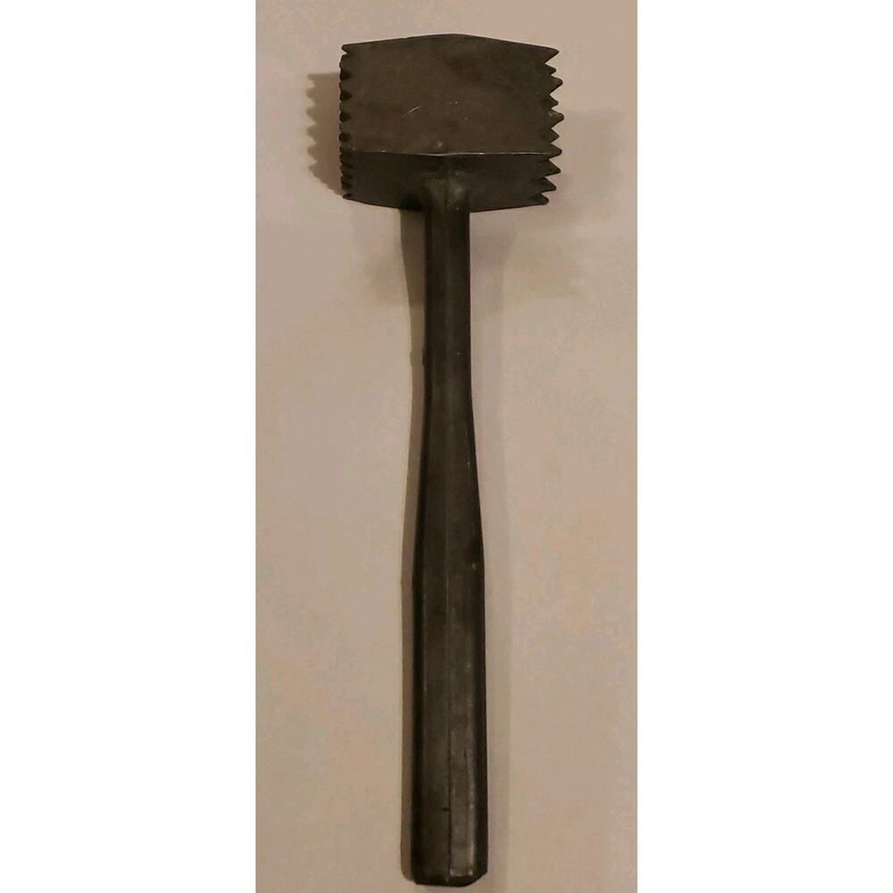 Vintage Meat Tenderizer - Stainless Steel - Classic Kitchen Tool MCM 60S 70s